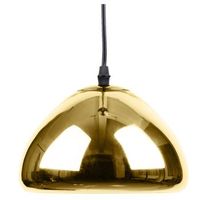 lampara de techo de diseno - lampara colgante metal cromado - 18 cm -  nullify dorado