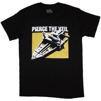 pierce the veil camiseta manga larga jaws para mujer