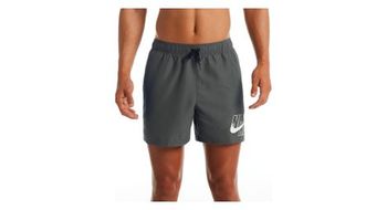 Pantalones cortos de bano nike gris hombre
