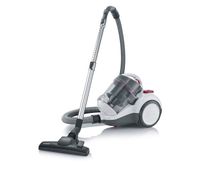 severin - aspiradora ciclonica sin bolsa potencia 750 w nivel de ruido en db 79 longitud del cable aprox 6 m filtro hepa 13 blancorojo cy 7088