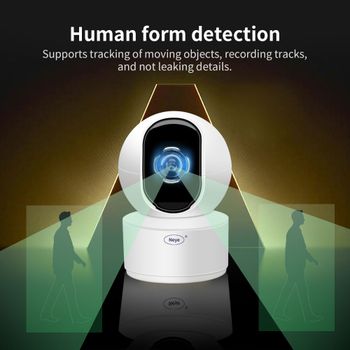 Neye S5 8MP 4K WiFi cámara inteligente para el hogar Monitor de bebé interior AI seguimiento automático cámara de monitoreo de seguridad CCTV