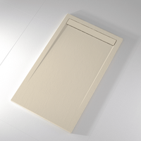 plato de ducha pizarra clever crema  70x210 cm