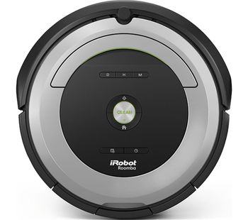 IROBOT Roomba 680 Robot Vacuum Cleaner - Black & Grey, Black