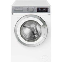 smeg wht814luk 8 kg 1400 spin washing machine - white white