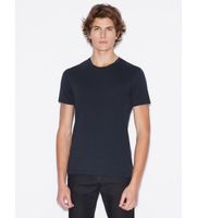 ax armani exchange para hombre 8nzt74zja5z1510 camiseta casual marino oscuro xxl algodon manga corta