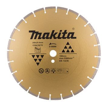 Disco Diamante 350x25,4x7,5mm - Makita - D-56998
