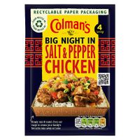 colmans big night in salt  pepper chicken sachet