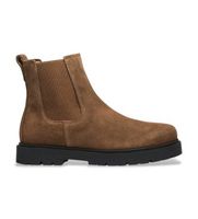 birkenstock para mujer 1033181 botines de piel highwood ajuste estrecho marron 41 plano ante ninguno casual