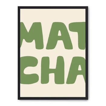 Cuadro Green Matcha