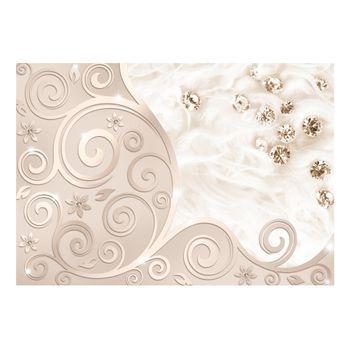 Papel Pintado 3d - Poder Del Diamante (300x210 Cm)