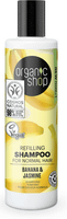 organic shop champu cabello normal platano y jazmin 280 ml