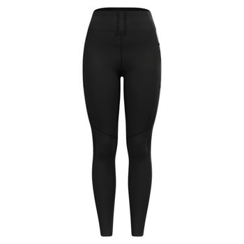 Odlo Zeroweight Warm Mallas Para Correr Mujeres-Negro