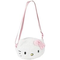 hello kitty bandolera mochila casual iridiscente con bolsillo kuromi azul para nina