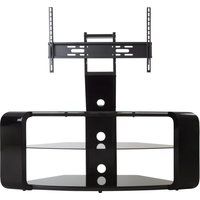 avf como fsl1174cob tv stand with bracket - black black