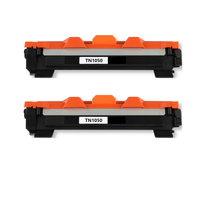 pack 2 toner compatible con brother tn1050 tn-1050 para brother dcp-1510 dcp-1512 dcp-1610 dcp-1612 hl-1110 hl-1112 hl-1210 hl-1212 mfc-1810 mfc-1910 mfc-1910