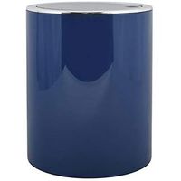 cubo de basura msv as kamaka 6 litros de plastico en color azul electrico o185 x 26 cm