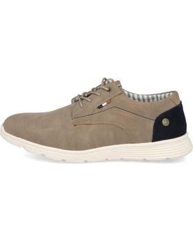 de REFRESH 172483 ZAPATOS CASUAL DE HOMBRE TAUPE