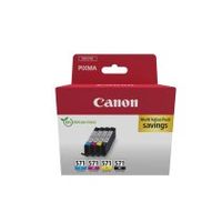 canon 0386c008 cartucho de tinta 4 piezas original negro cian magenta amarillo