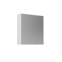 mueble de bano con espejo  - 60 x 16 x 66 cm - blanco