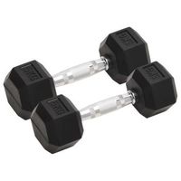 mancuernas 2 unidades total hierro fundido 5 kg vidaxl