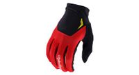 troy lee designs guantes largos ace 2 rojos