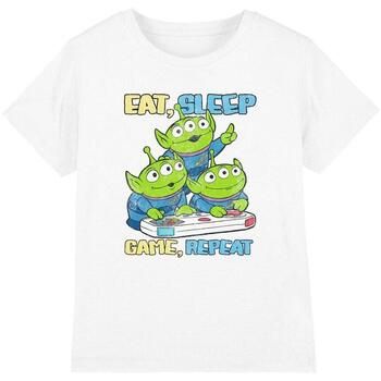 Disney Camiseta Eat Sleep Game Repeat para niño