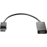 adaptador hp displayport a hdmi true 4k machohembra 38g negro negocios
