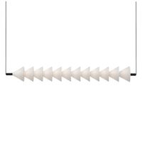 lampara colgante led boga horizontal 24w