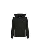 chaqueta jack and jones great b2s logo zip black nino