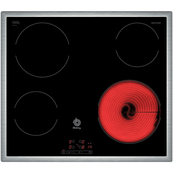 VITROCERAMICA INDEPENDIENTE BALAY 3EB720XR 4 ZONAS COCCION TOUCH INOX ANCHO 60 CM