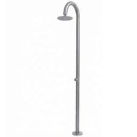 ducha piscina jardin exterior aurum silver qp ss 316l lluvia regulable