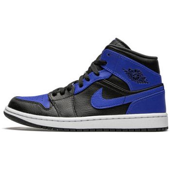 Nike Zapatillas altas 1 Mid Hyper Royal Tumbled Leather para hombre