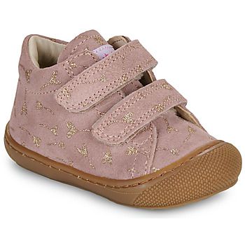 Naturino Zapatillas altas COCOON VL SUEDE GLITTER FLOWER para niña
