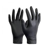 black nitrile gloves gl8972 medium box of 100