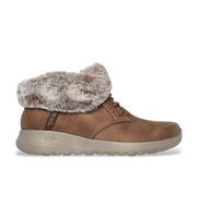 skechers para mujer 144803 botines slip-ins on the go joy cozy charm marron 41 tela plano ninguno casual