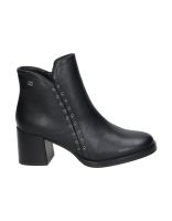botines con tacon chk10 tukana 03 en negro para mujer 37