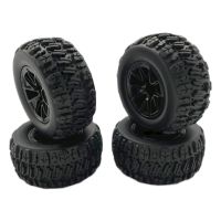 4pcs neumaticos y ruedas mejorados para wltoys 144010 mjx 14209 14210 114 116 coches y vehiculos de control remoto mod