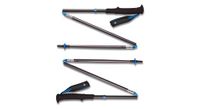 diamante negro bastones de senderismo distance z negro