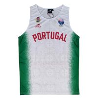 camiseta portugal fiba eurobasket 2025 dhika - segunda equipacion blanca