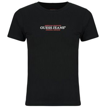 Guess Camiseta SS CN SLIM AMERICAN TR TEE para mujer