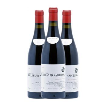 Boulevard Napoléon Vino Tinto Grenache Noir Vin 75 Cl 14.5% Vol. (pack De 3 Unidades)