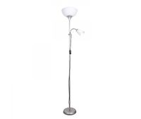 ventilador de techo kenia shakespear 18w 4 aspas reversibles plata o107 cm