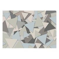 papel pintado 3d - geometric puzzle 150x105 cm