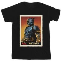 disney camiseta manga larga the mandalorian para nina