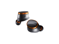 auriculares true wireless - bowers  wilkins pi8 mclaren edition cancelacion de ruido activa autonomia 65 h gris y naranja