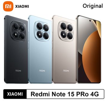 Xiaomi Redmi Note 15 Pro 4G Versión Global MediaTek Helio G200-Ultra NFC Batería Monstruosa de 6500 mAh Pantalla AMOLED FHD+ de 6.77 Pulgadas Cámara de 200MP con OIS Smartphone