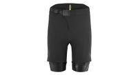 culotte  strong acolchado  strong  2 en 1 mavic crosstrail negro