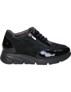 Zapatos De Piel Con Cuña Para Mujer Calzazul-flex 3316 Negro 37