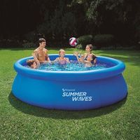 piscina hinchable circular - 305x76 cm - con depuradora - 3982 litros