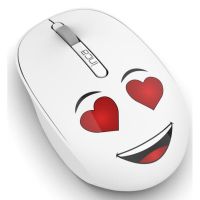 raton inca iwm-245rb ambidextro rf inalambrico 1200 dpi blanco